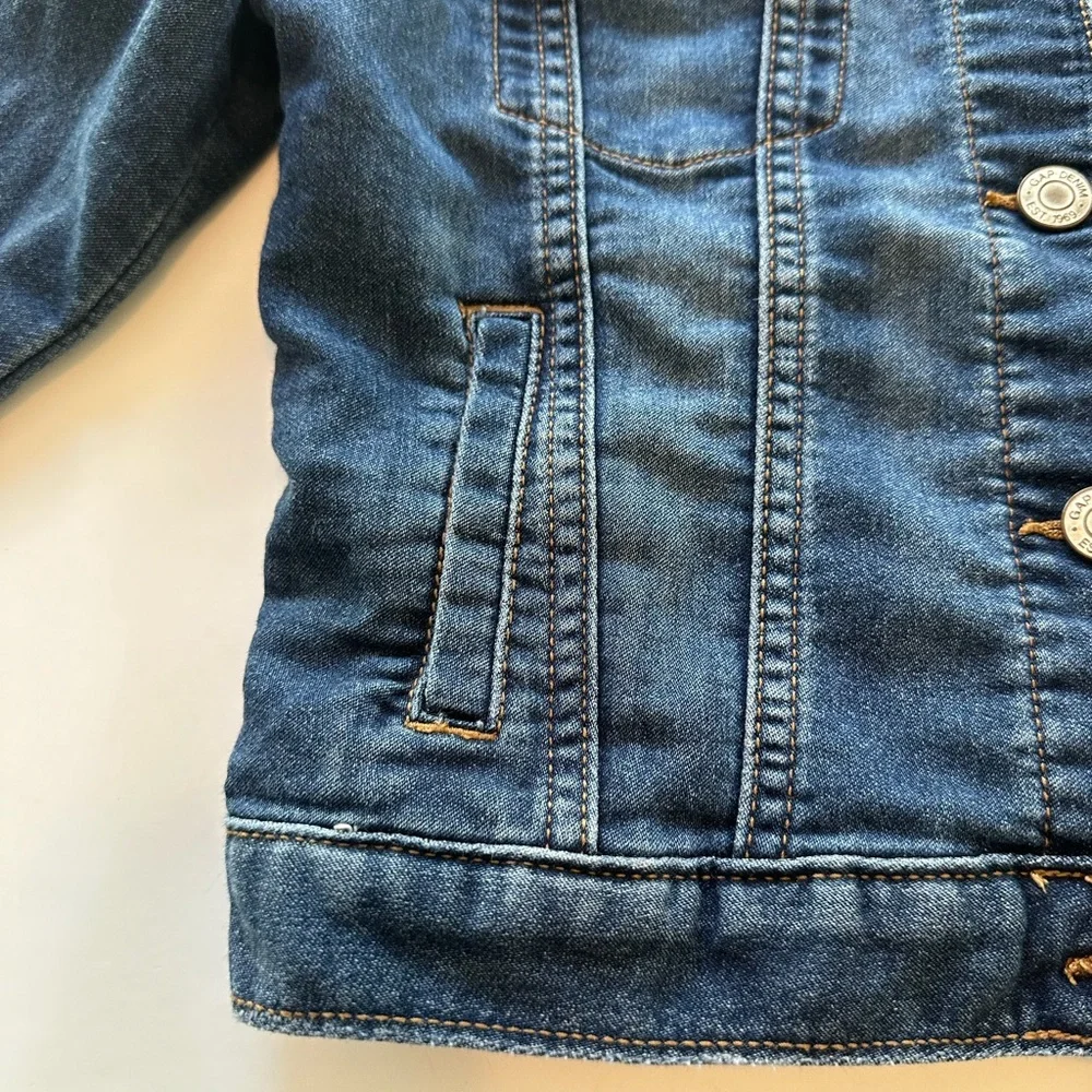 GAPKids Jean Jacket Dark Wash Denim Girls Size Large (10)